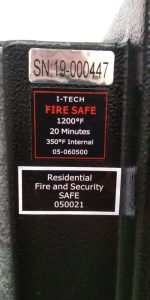 CAJA FUERTE RESISTENTE AL FUEGO MODLEO FS10-C - Imagen 4