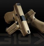 1 PISTOLA GLOCK MODELO 19X COYOTE