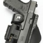 FUNDA FOBUS PARA ARMA CON LINTERNA MODELO RBT 19