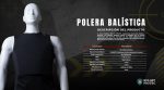 CHALECO ANTIBALAS TIPO POLERA NIVEL IIIA - Imagen 5