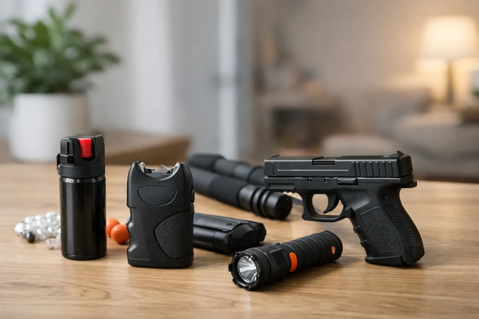 Armas no letales para casa: qué elegir