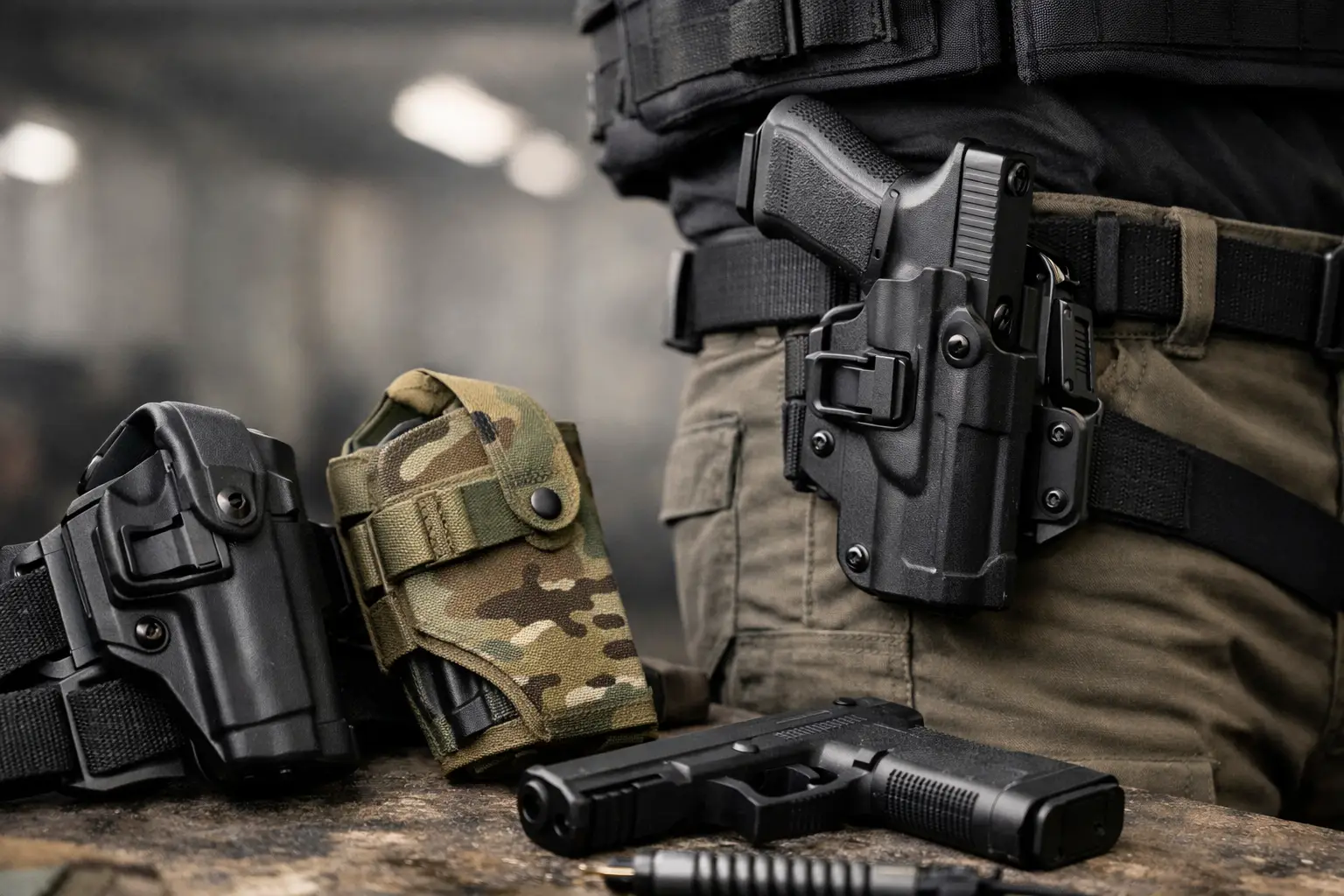 Cómo elegir la mejor funda táctica para pistola