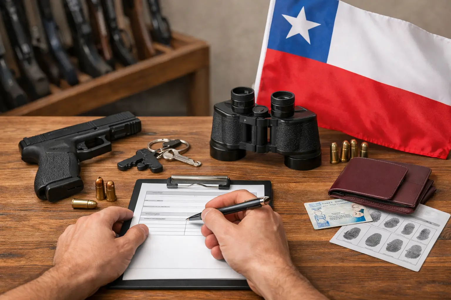Requisitos para comprar armas en Chile