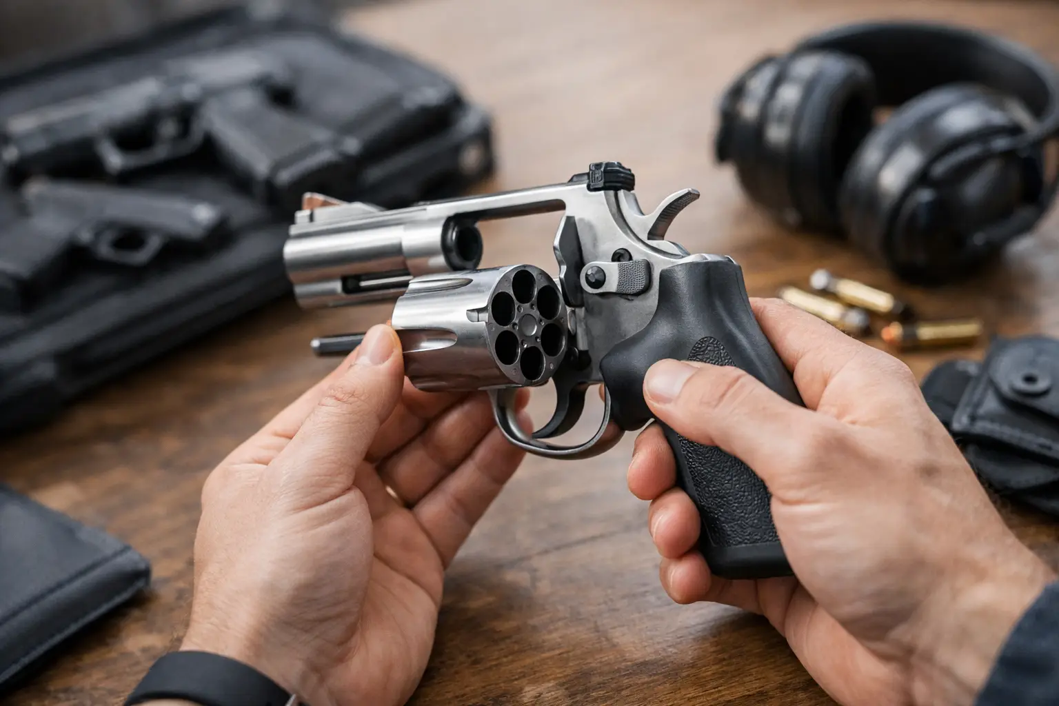 Revolver para defensa personal: qué mirar