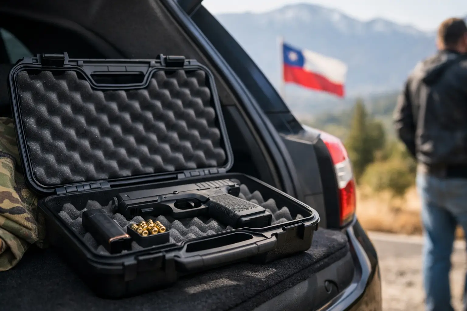 Cómo transportar arma segura en Chile