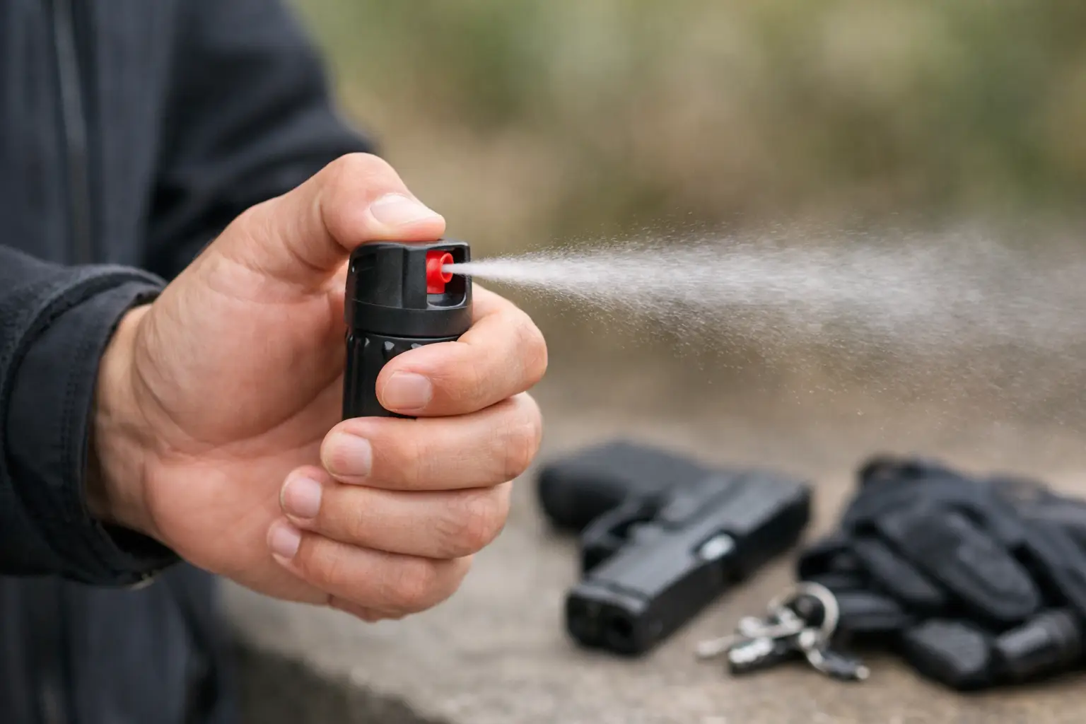 Cómo usar spray pimienta de forma correcta