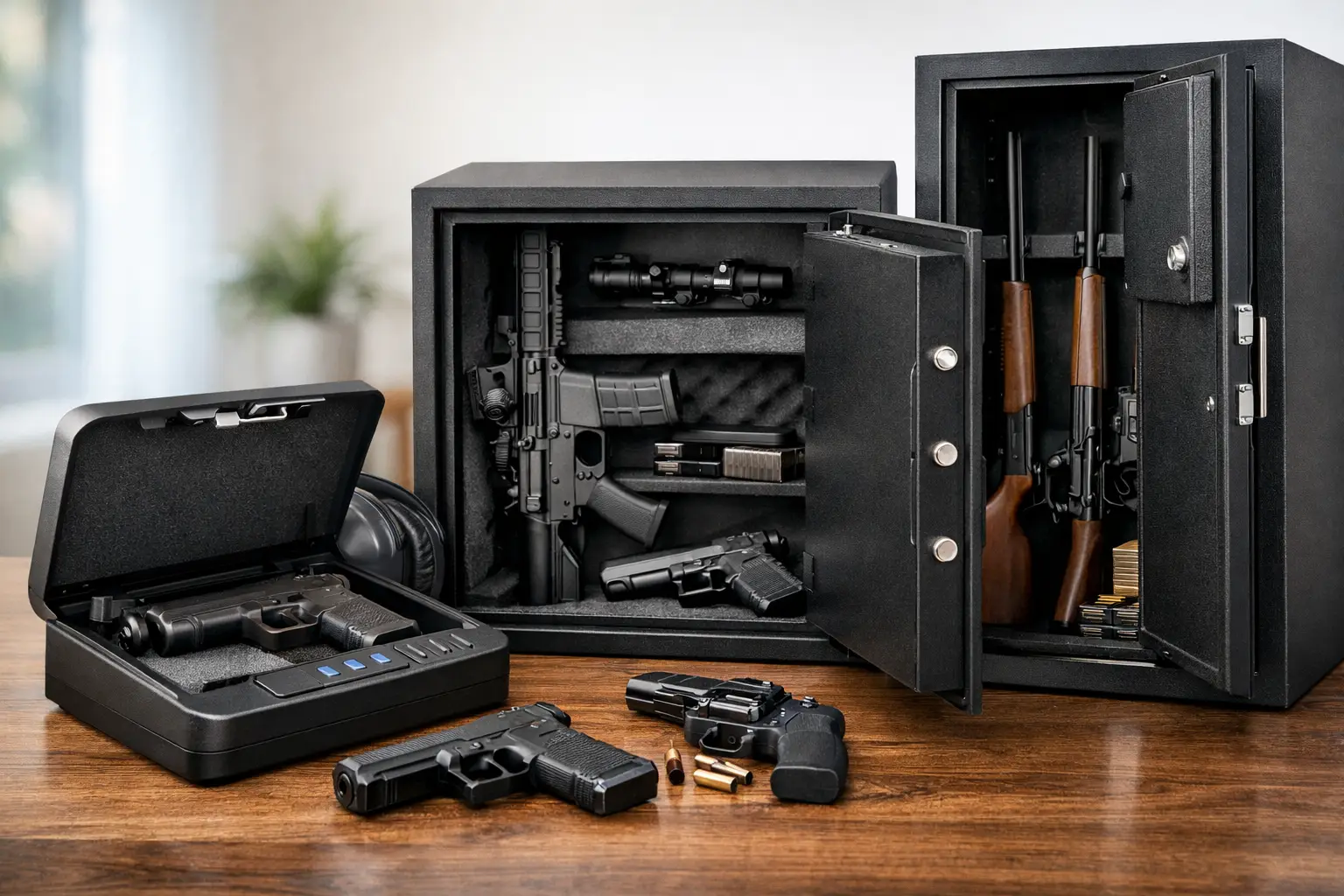 Guía de cajas de seguridad para armas