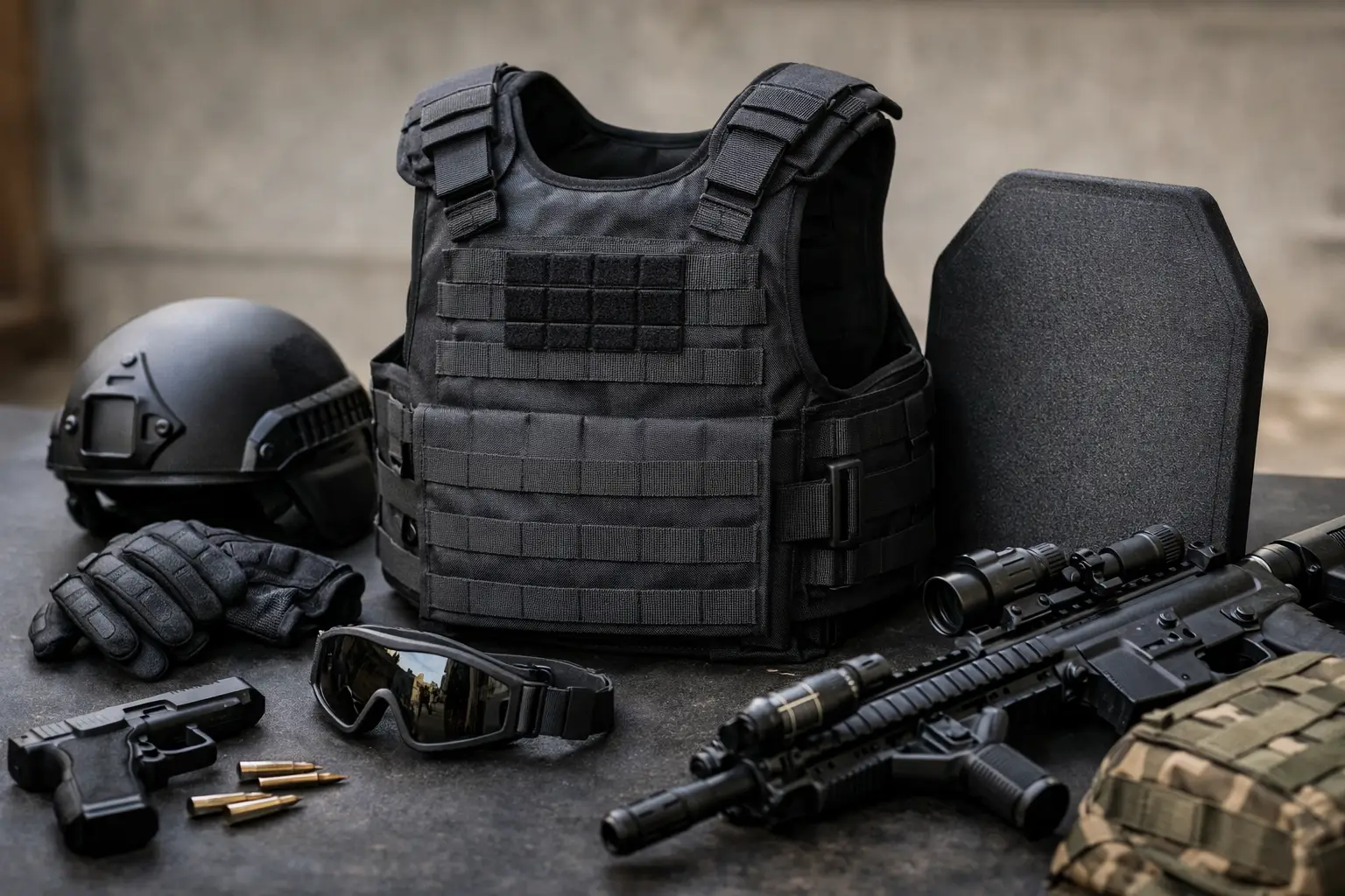 Equipo de protección balística: qué elegir