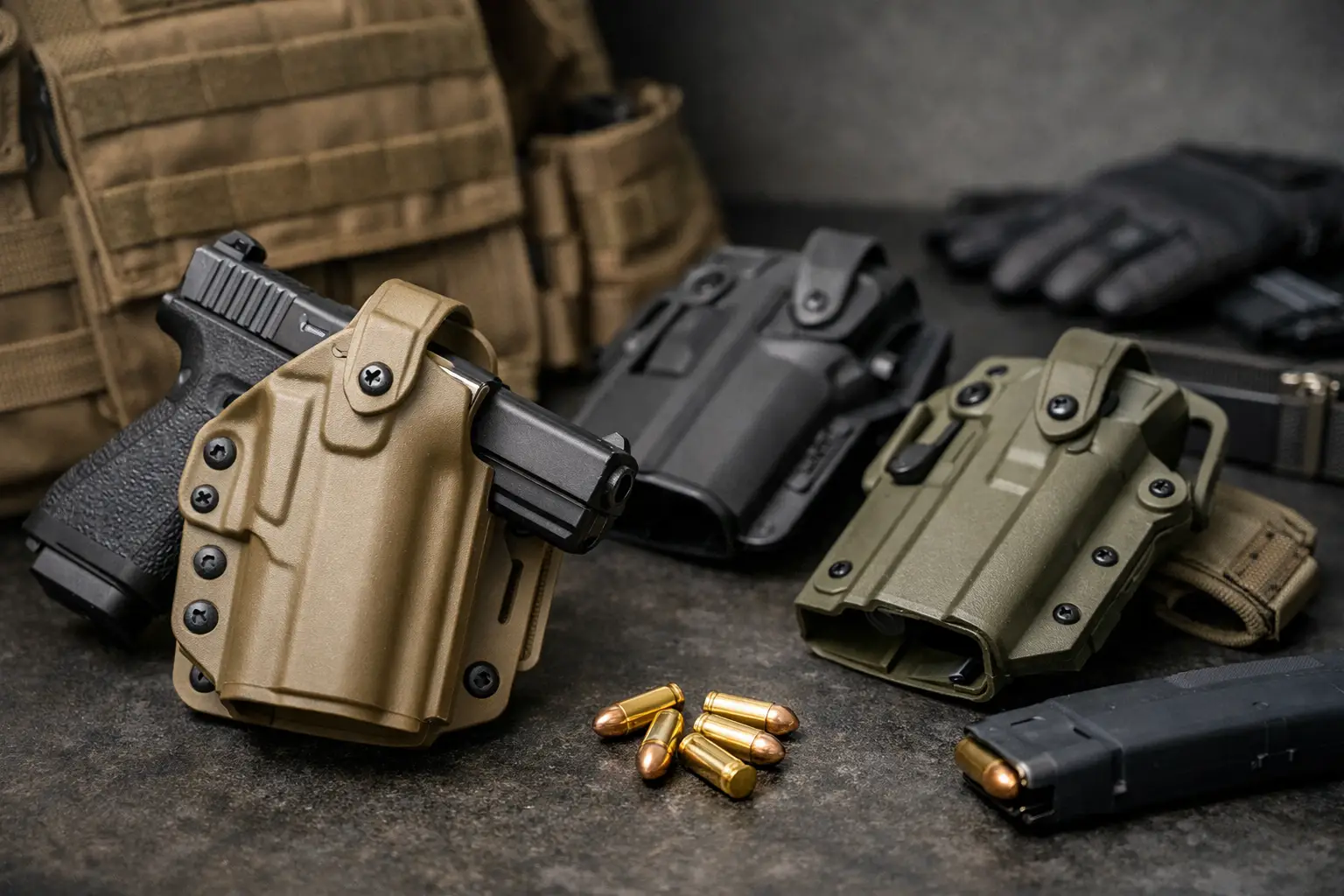 Cómo elegir una funda táctica para pistolas