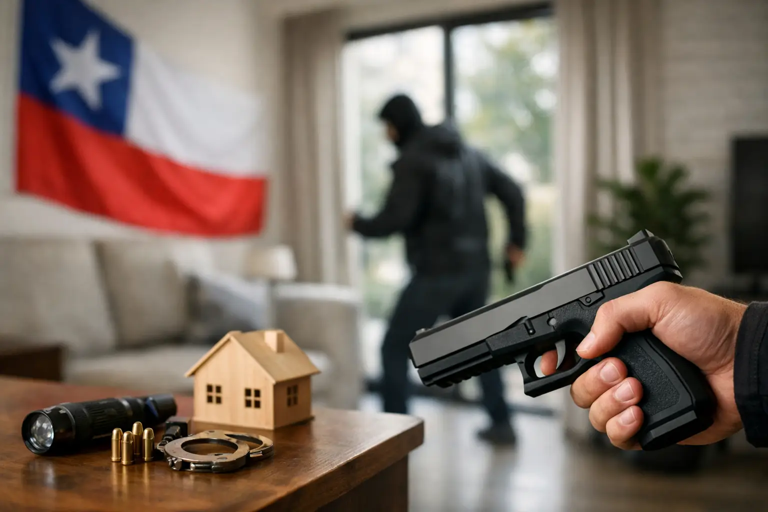 Defensa domiciliaria Chile con criterio y legalidad