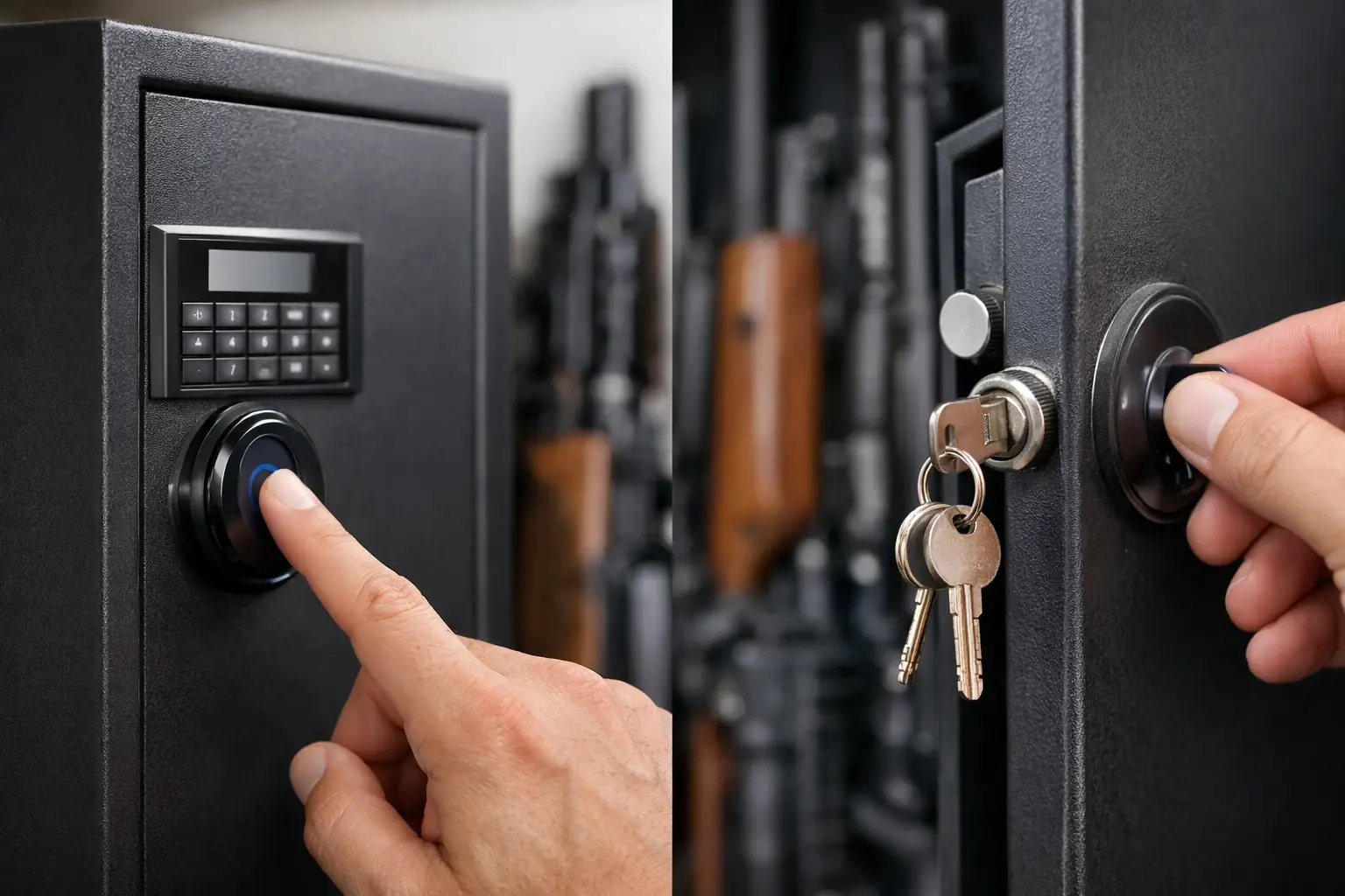 Armero digital versus llave para armas: cuál elegir