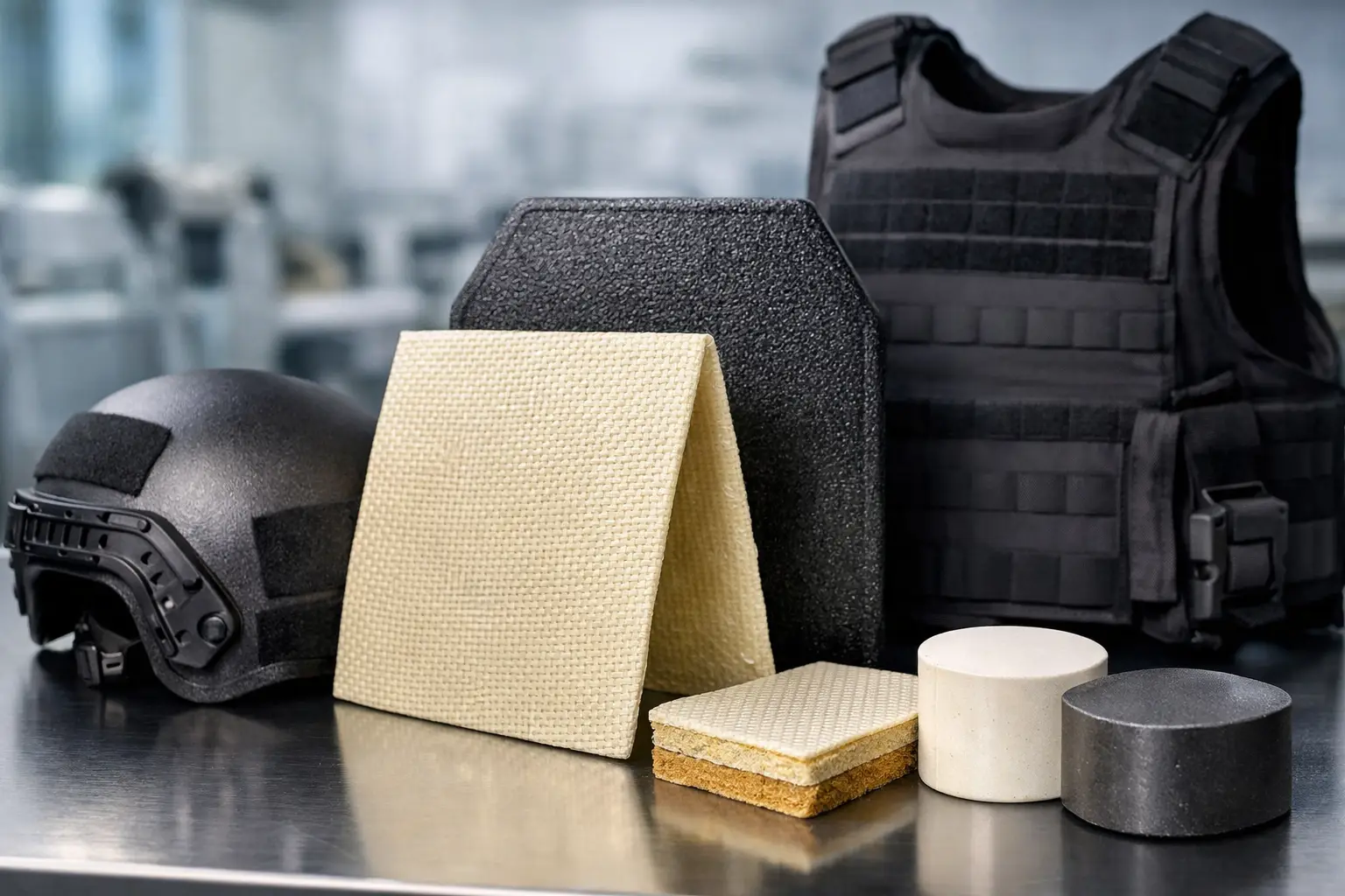 Innovación en materiales balísticos livianos